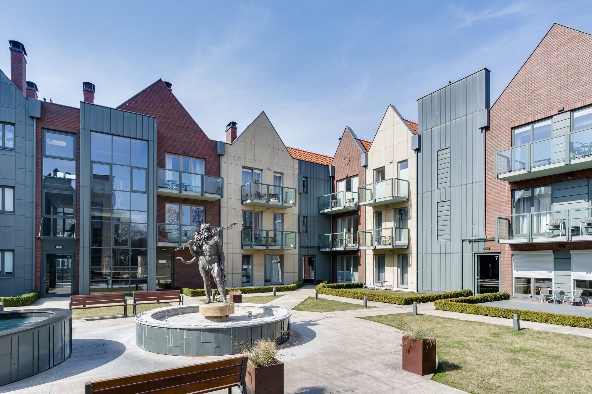 Elite Apartments Kwartal Kamienic Гданьск Экстерьер фото